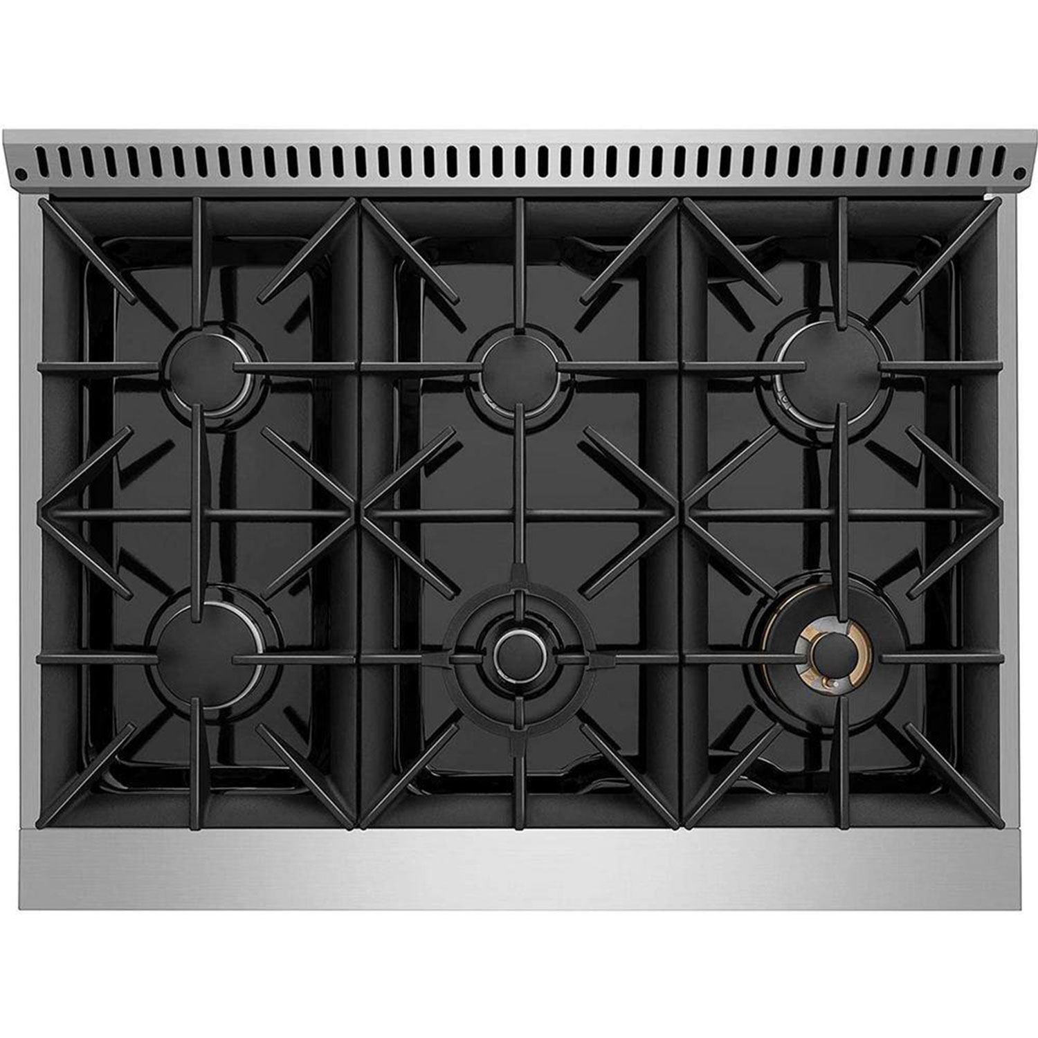 36-Inch-Professional-6-Burner-Gas-Range-Black-4 36-Inch-Professional-6-Burner-Gas-Range-Black-4