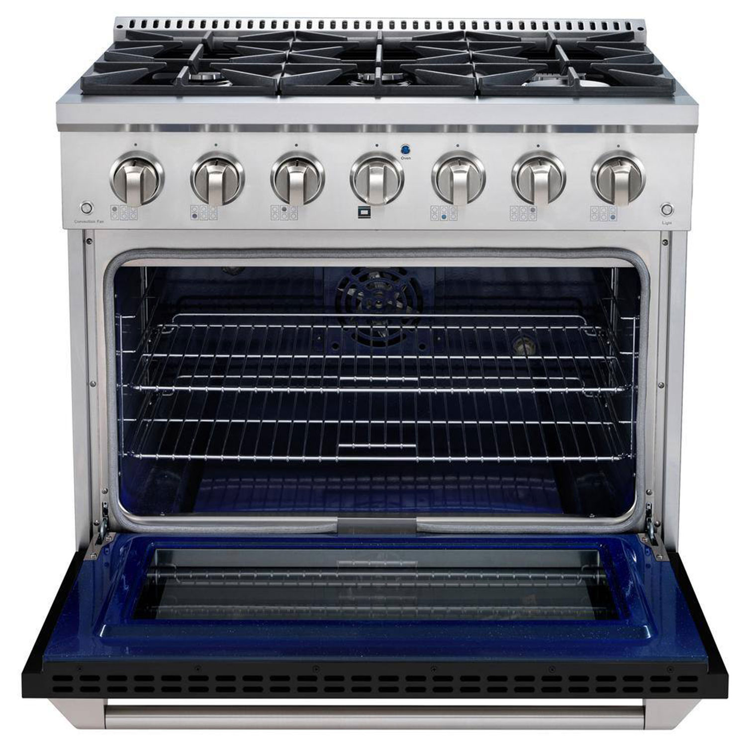 36-Inch-Professional-6-Burner-Gas-Range-Black-7 36-Inch-Professional-6-Burner-Gas-Range-Black-7