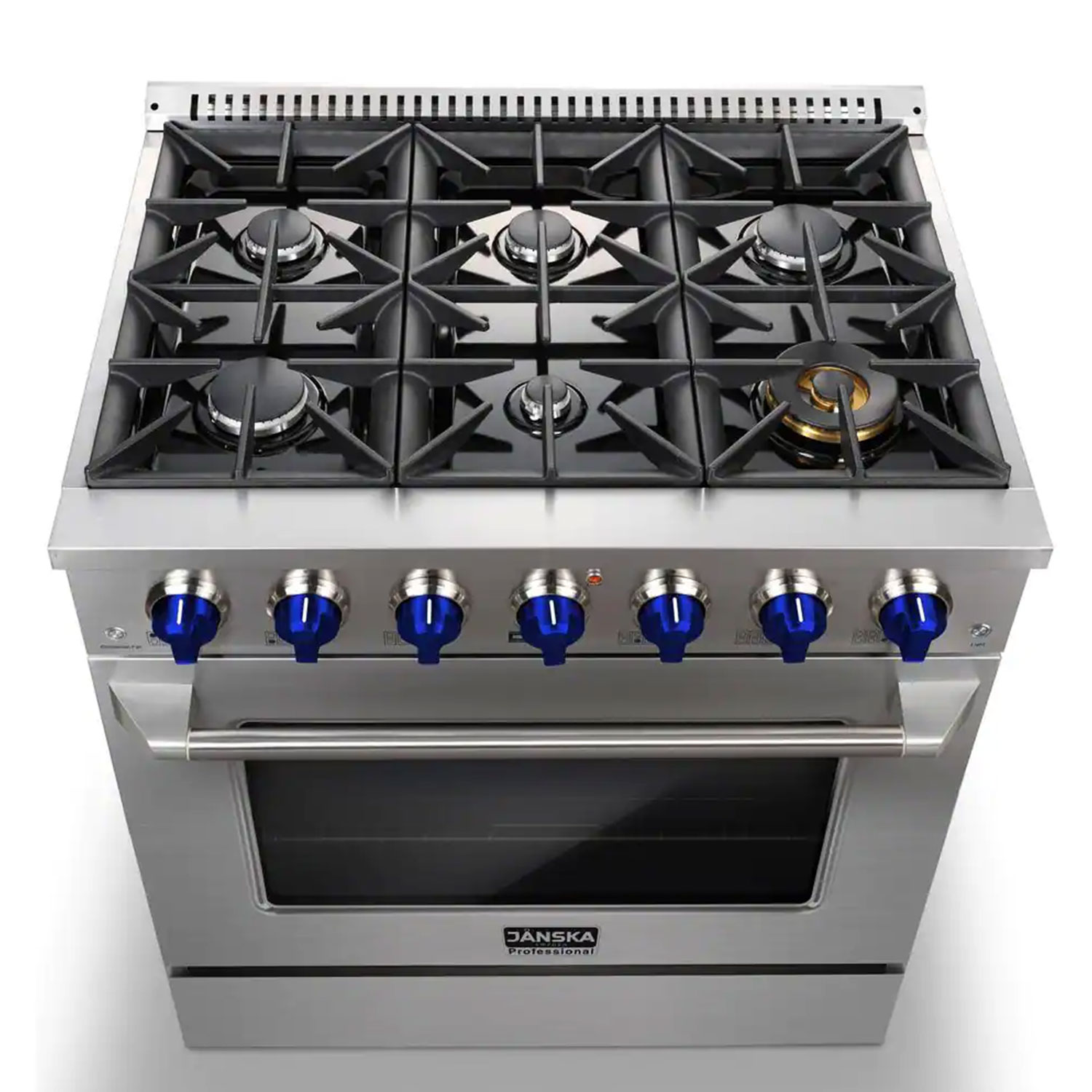 janska-36-Inch-Professional-6-Burner-Gas-Range—Bonus-Blue-Knobs-6