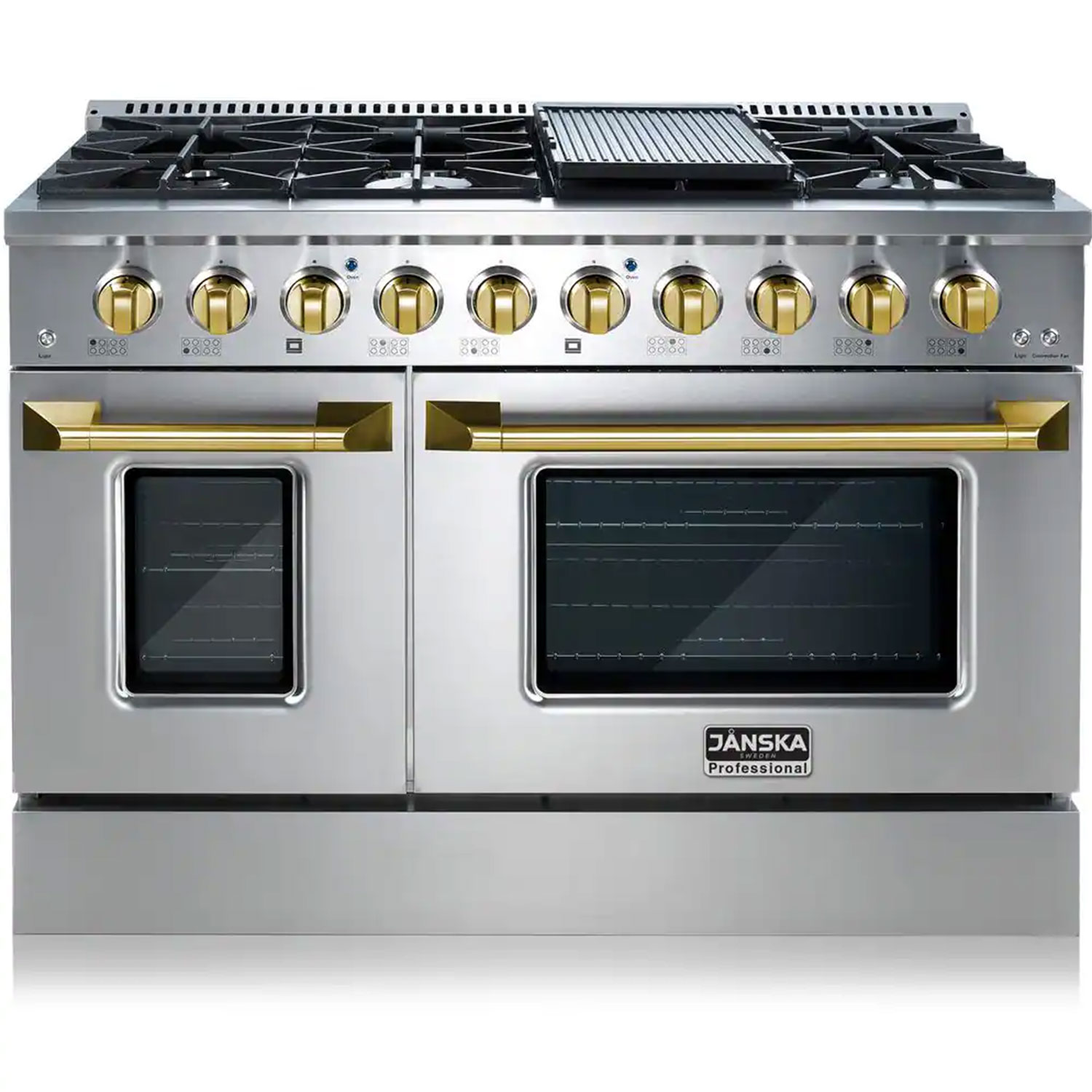 janska-48-Inch-Professional-8-Burner-Gas-Range-Gold-Knobs-12