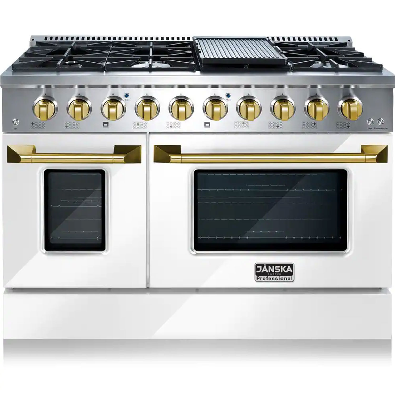 janska-48-Inch-Professional-8-Burner-Gas-Range-White